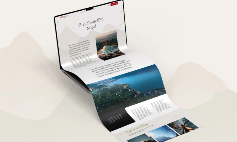 Curves n' Colors - Yeti Travels Website Design & Development