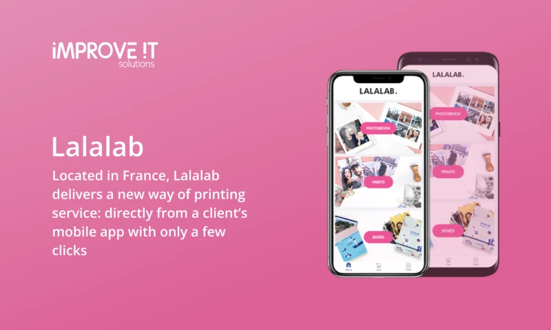 Lalalab - a photo printing application