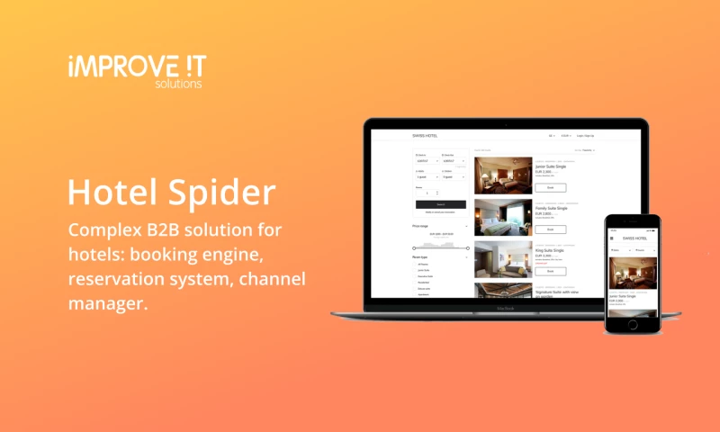 Hotel Spider - complex B2B solution for hotels