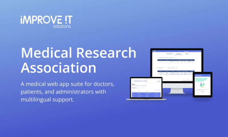 Medical web platform for doctors and patients