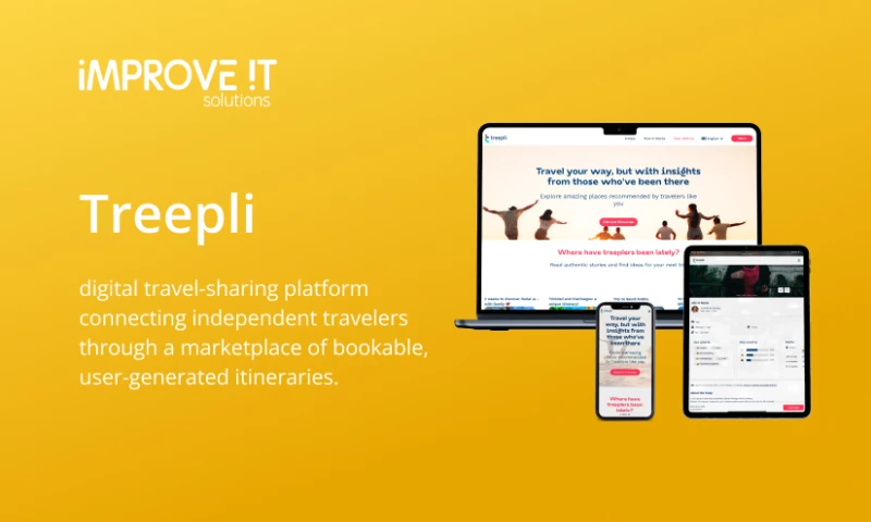 Treepli - Web Application for Travel