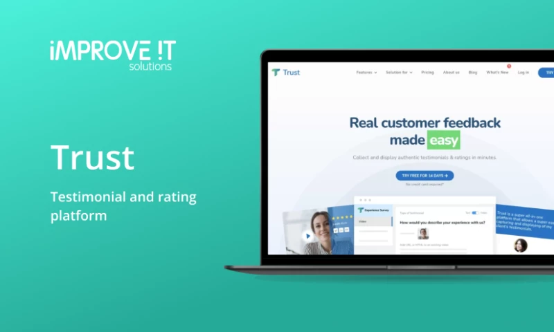 ImproveIT Solutions - Trust - testimonial and rating platform