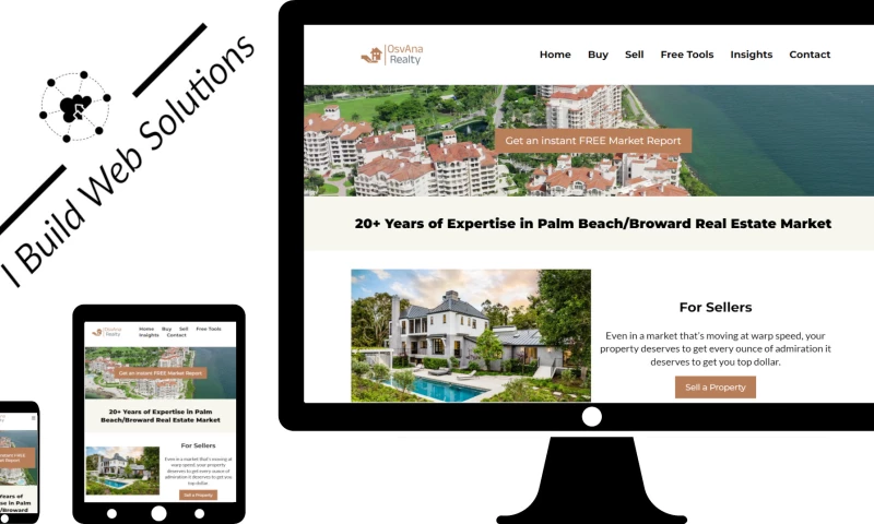 OsvAna Realty Website, CRM Setup/Integration, SEO, and Paid Ads