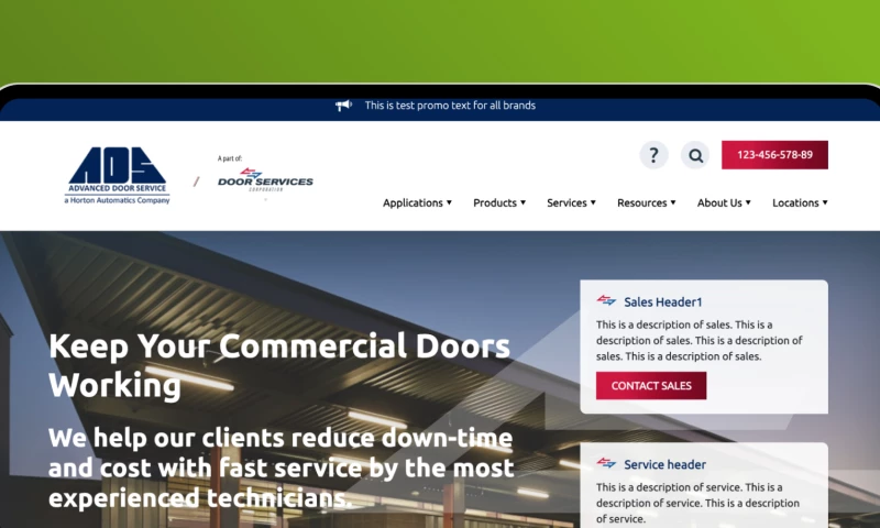Bits Orchestra - Integrated Web & Mobile Platform for Doors Services