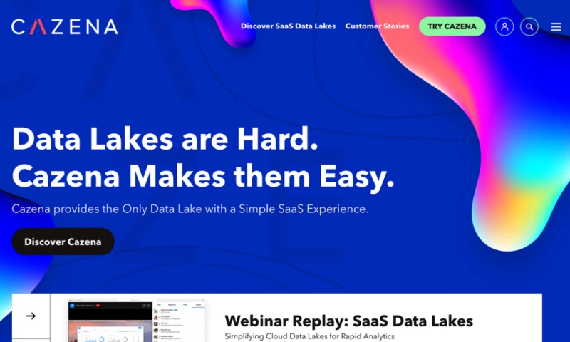 GoingClear - Enterprise Data Lake SaaS Business Website Redesign