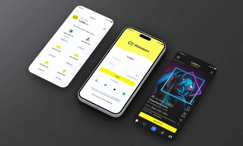 Creating an engaging brand identity and mobile app design for a new tokenized rewards platform.