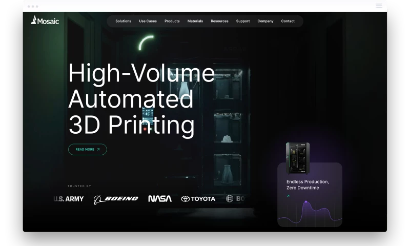 Parachute Design Group Inc - Mosaic Manufacturing