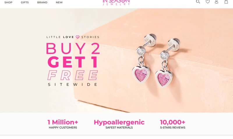 Softpule Infotech Pvt. Ltd. - In Season Jewelry | Shopify Store for a Safe & Stylish Kids Jewelry