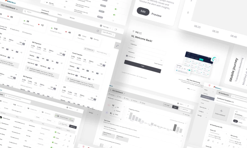 Lollypop Design Studio - Vunet IT Operations Dashboard Design