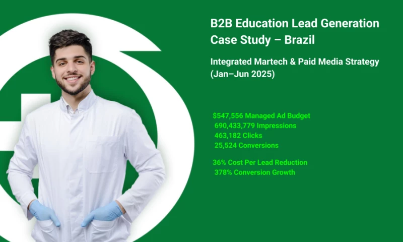 Agência Converse - Data-Driven Enrollment Growth Strategy for Santa Casa SP