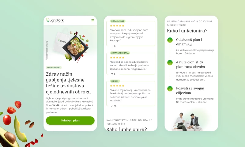 Upheave Technologies - Healthy Meal Delivery Brand & Website