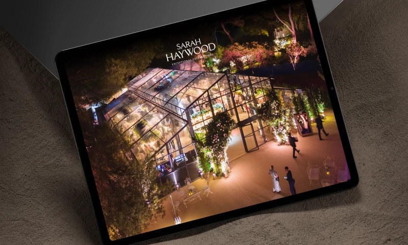 Reactive - Web design for Sarah Haywood