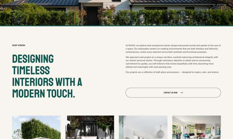 KRS Creative - Rumo Group Wordpress Website Design