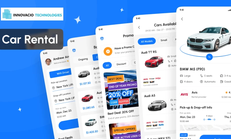 Innovacio Technologies - AI-Powered Car Rental & Fleet Management Platform