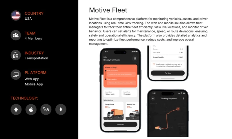 Mehula ADMediaTek - Motive Fleet