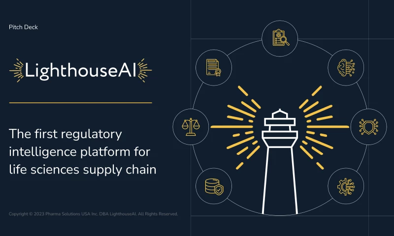 Lighthouse AI Pitch Deck Design