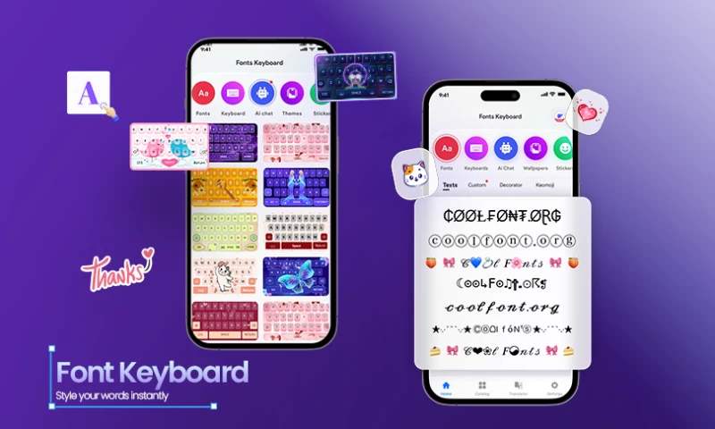 Fonts Keyboard App