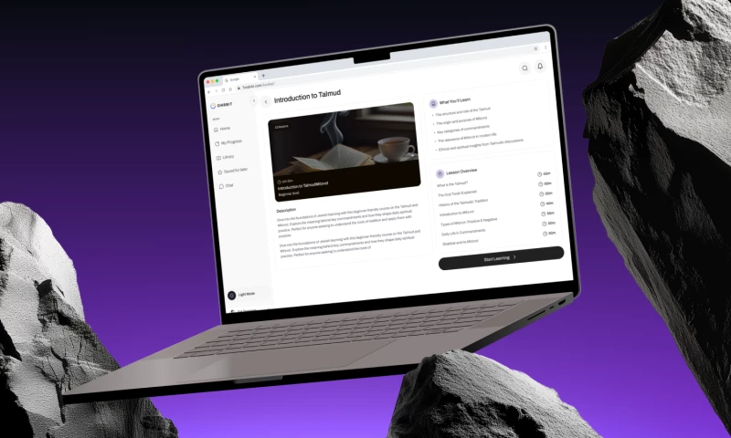Arounda - Ohrbit | UI/UX Design for a Spiritual Learning Platform