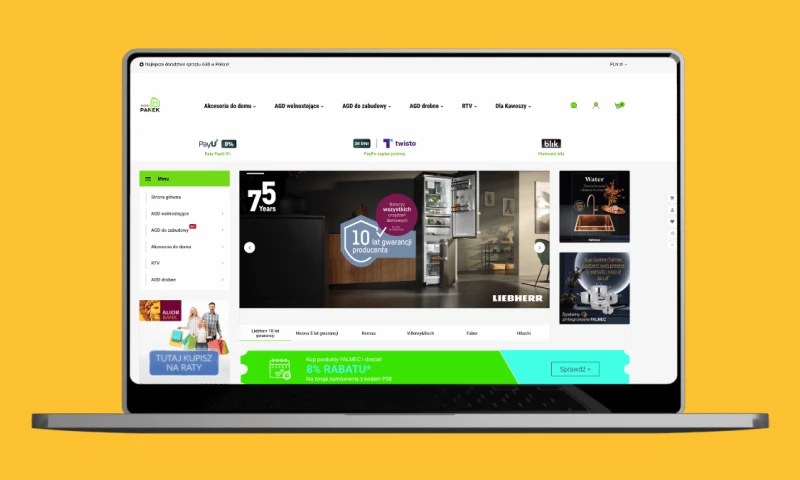 HeyNeuron - PanekAGD - eCommerce Platform for Home Appliances