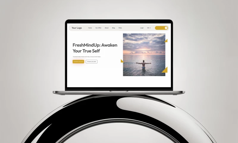 Crafted Vision - FreshMindUp Holistic Wellness & Transformation Website