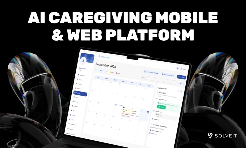AI Caregiving Mobile & Web Platform