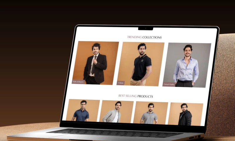 Techsaint Technology Solutions Pvt Ltd - DA POLO Fashion E-Commerce Website UI/UX Design