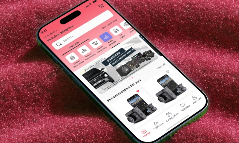 Techsaint Technology Solutions Pvt Ltd - Carsmech Automotive Marketplace Website & Mobile App UI/UX Design