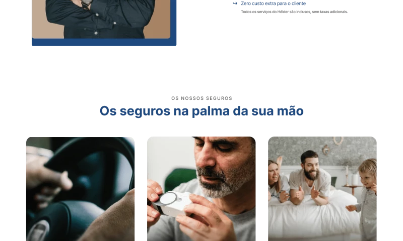 Hélder Andrade - Landing Page Design