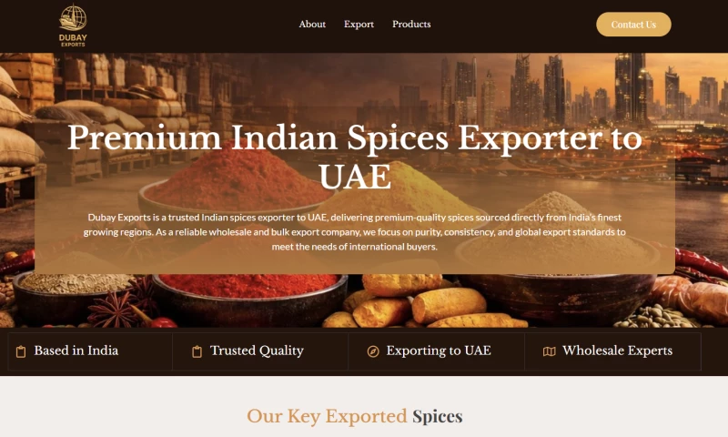 MarTech Union - Transforming Dubay Exports Through Website Development & Foundational SEO