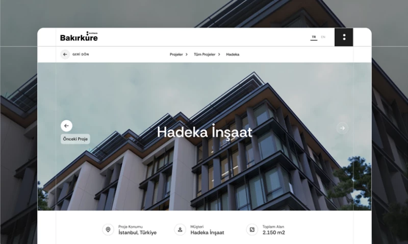 Bakirkure Website Renewal