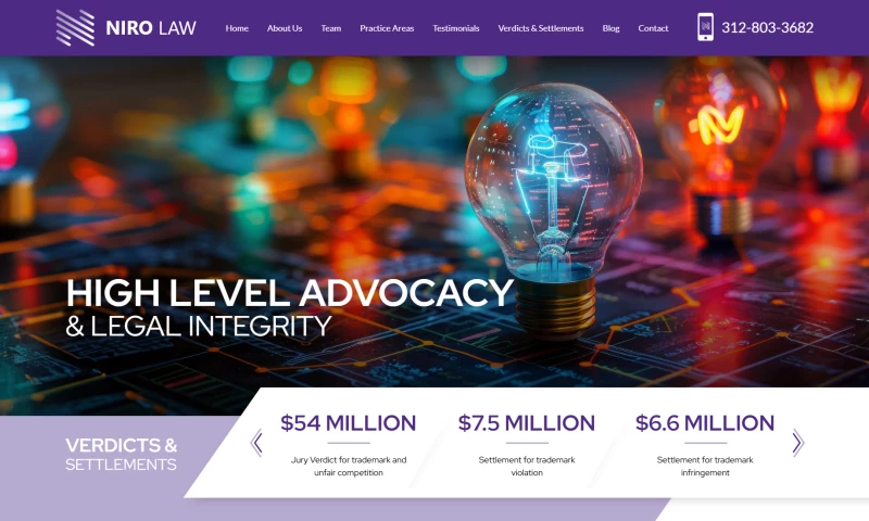 Forward Lawyer Marketing - Niro Law