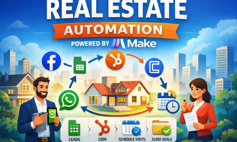 Hike Branding - Make Automation Workflow Code for Real Estate Lead Management