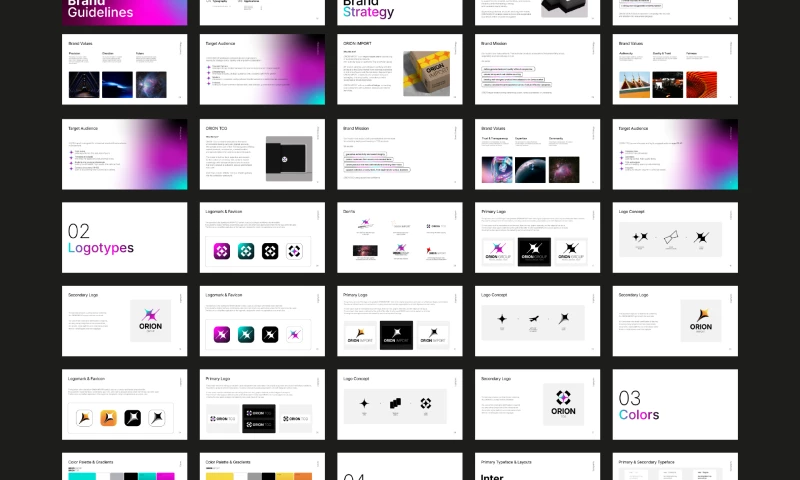 Leragraphics - ORION GROUP BrandBook