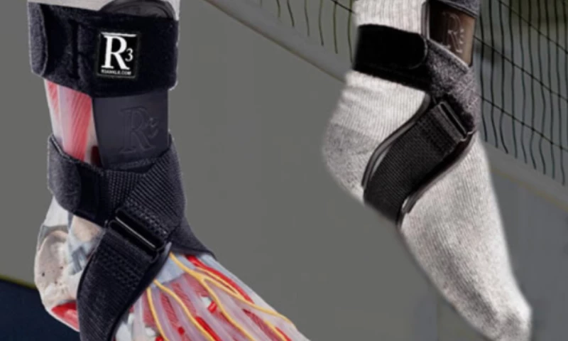 Anatomical Ankle Brace for Rapid Sprain Recovery