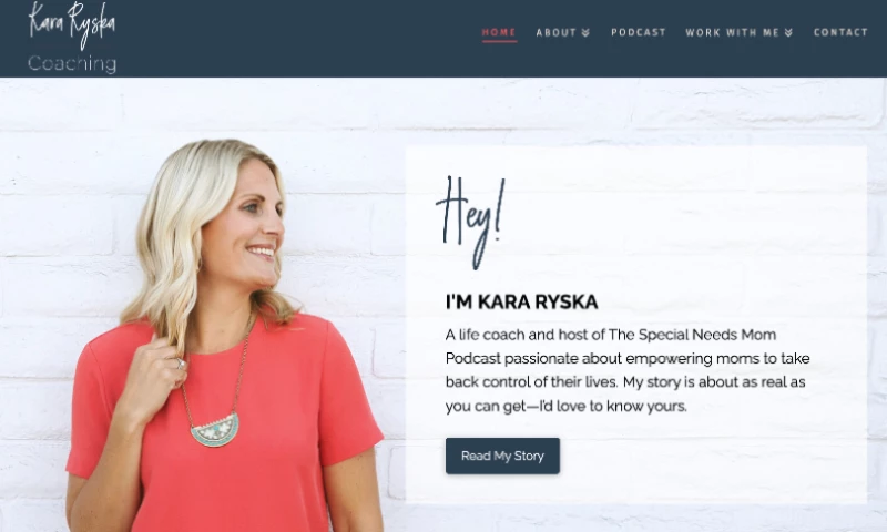 Cornerstone Smith - Kara Ryska Coaching Website