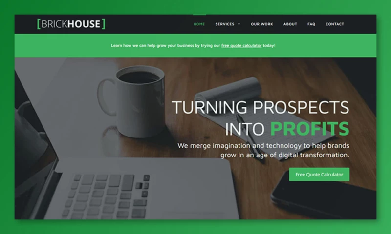 Brick House Web Design - Website Designs