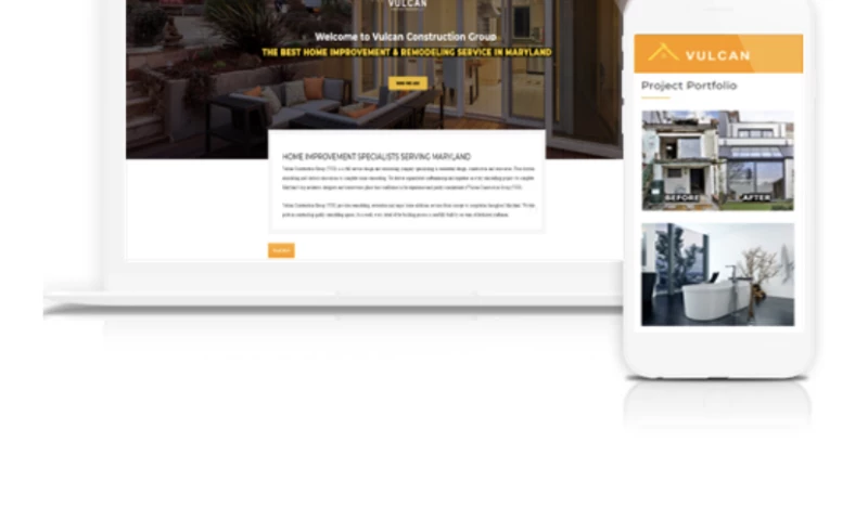 NAOSSOFT - Vulcan Construction Group Website