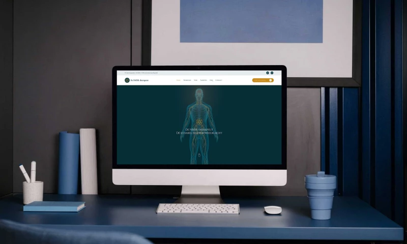 Blok56 - Website Design for De NMSK-therapeut