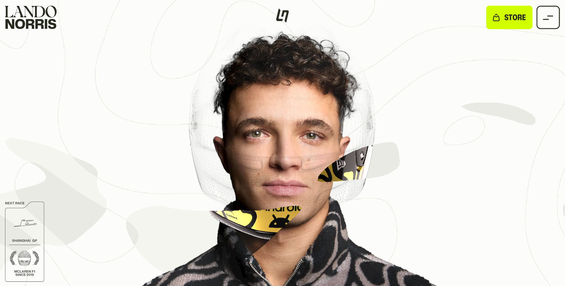 Lando Norris Website
