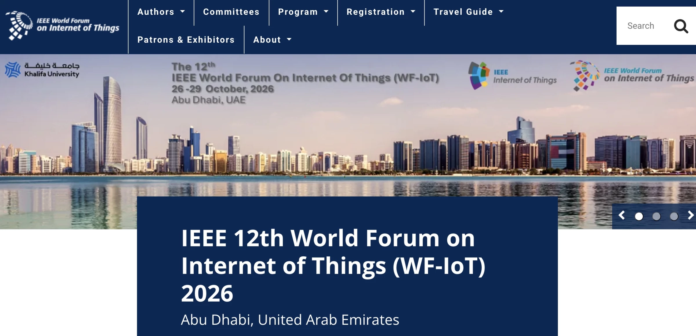 IEEE World Forum on IoT IEEE World Forum on IoT