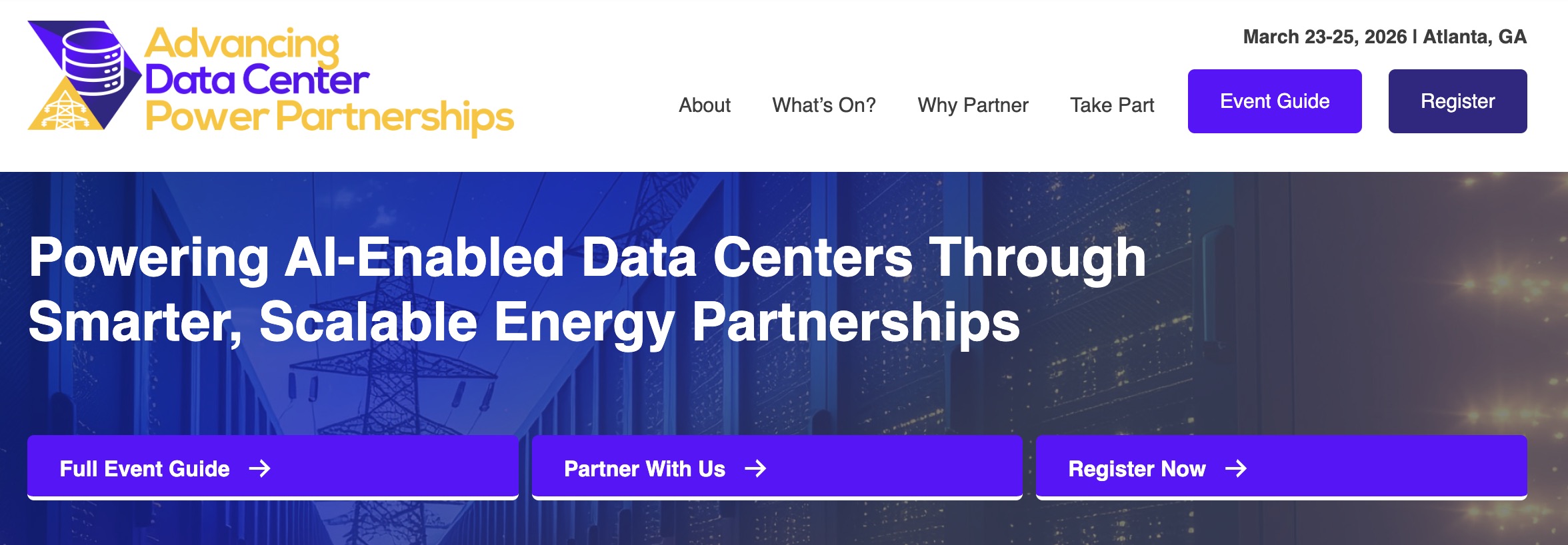 Advancing Data Center Power Partnerships Advancing Data Center Power Partnerships