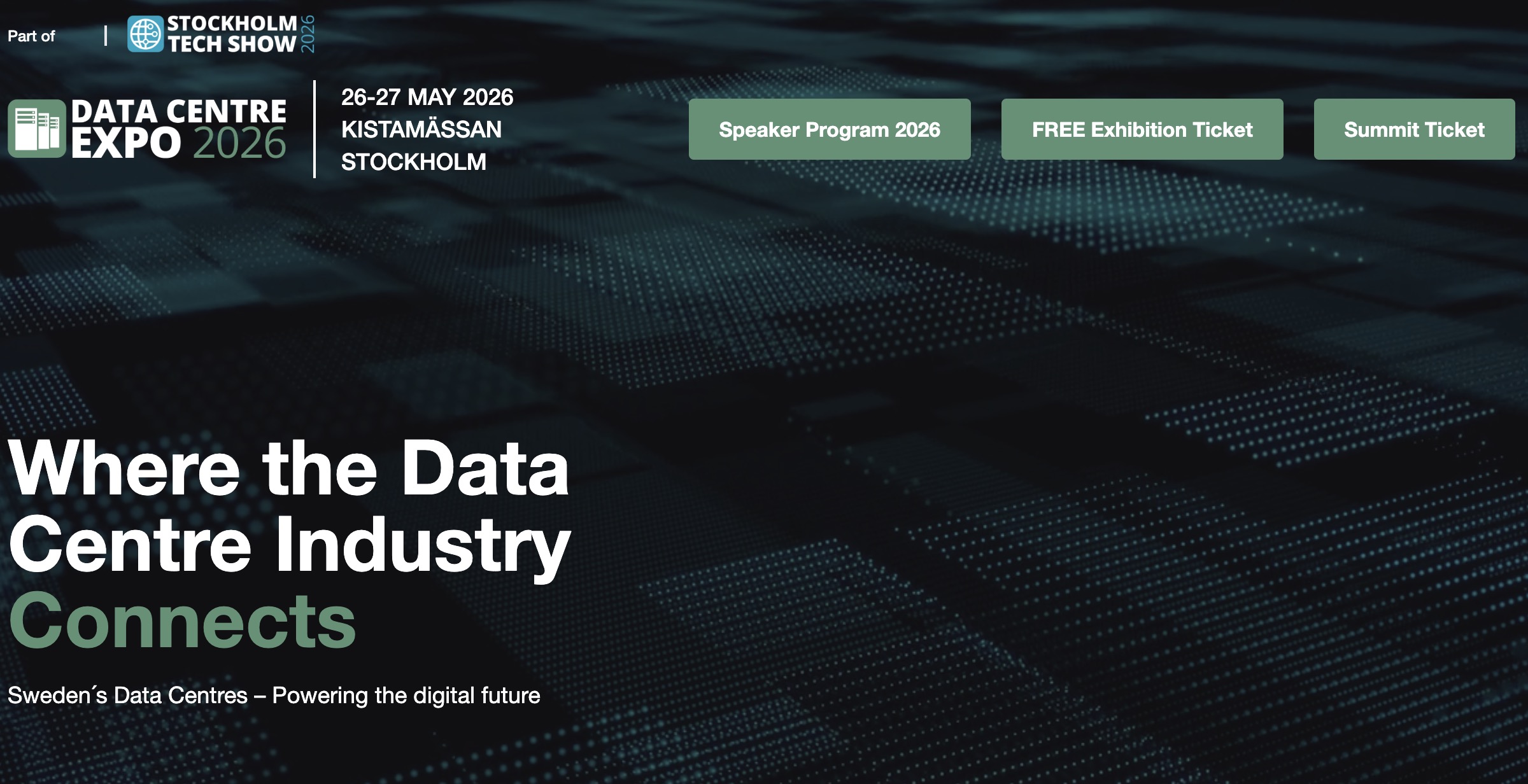 Data Centre Expo Stockholm Data Centre Expo Stockholm