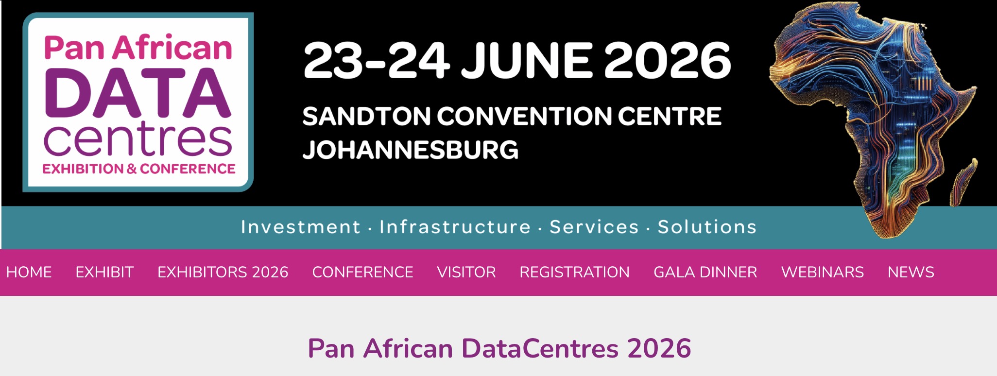 Pan African DataCentre Pan African DataCentre