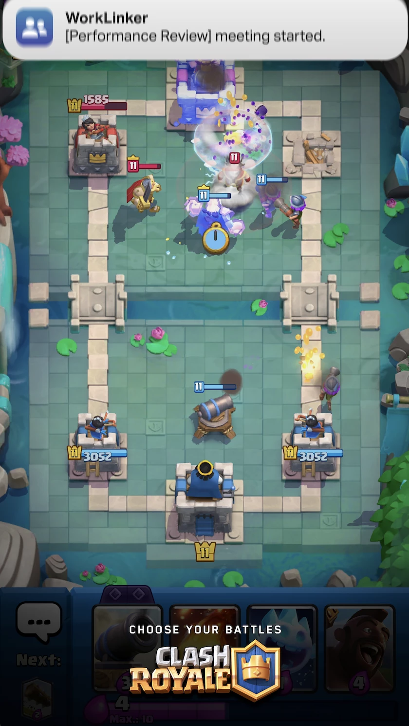 Clash Royale's OOH Visual | Source: Clash Royale