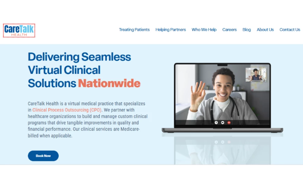 CareTalk Health medical website design medical website design