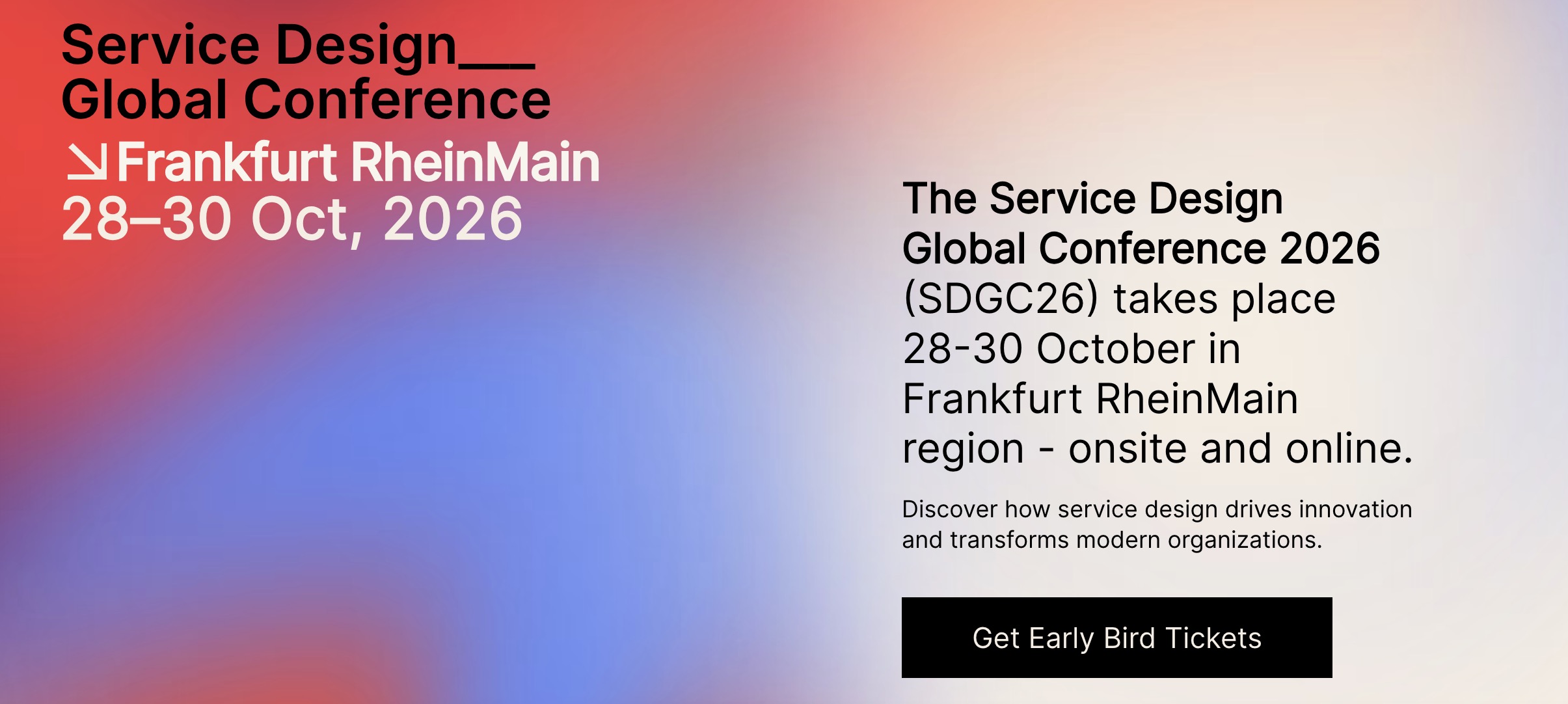 Service Design Conference