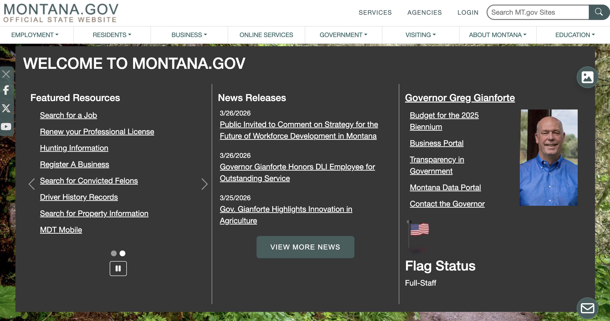 Montana Government Montana Government