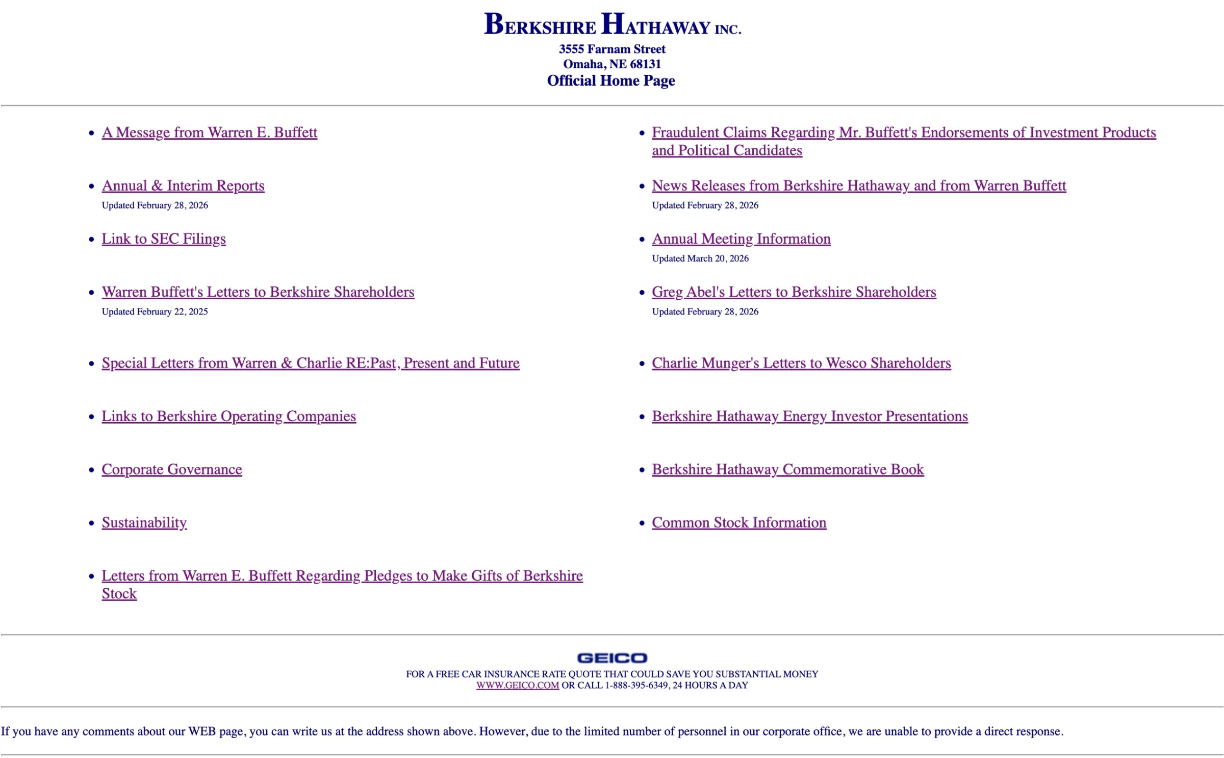 Berkshire Hathaway
