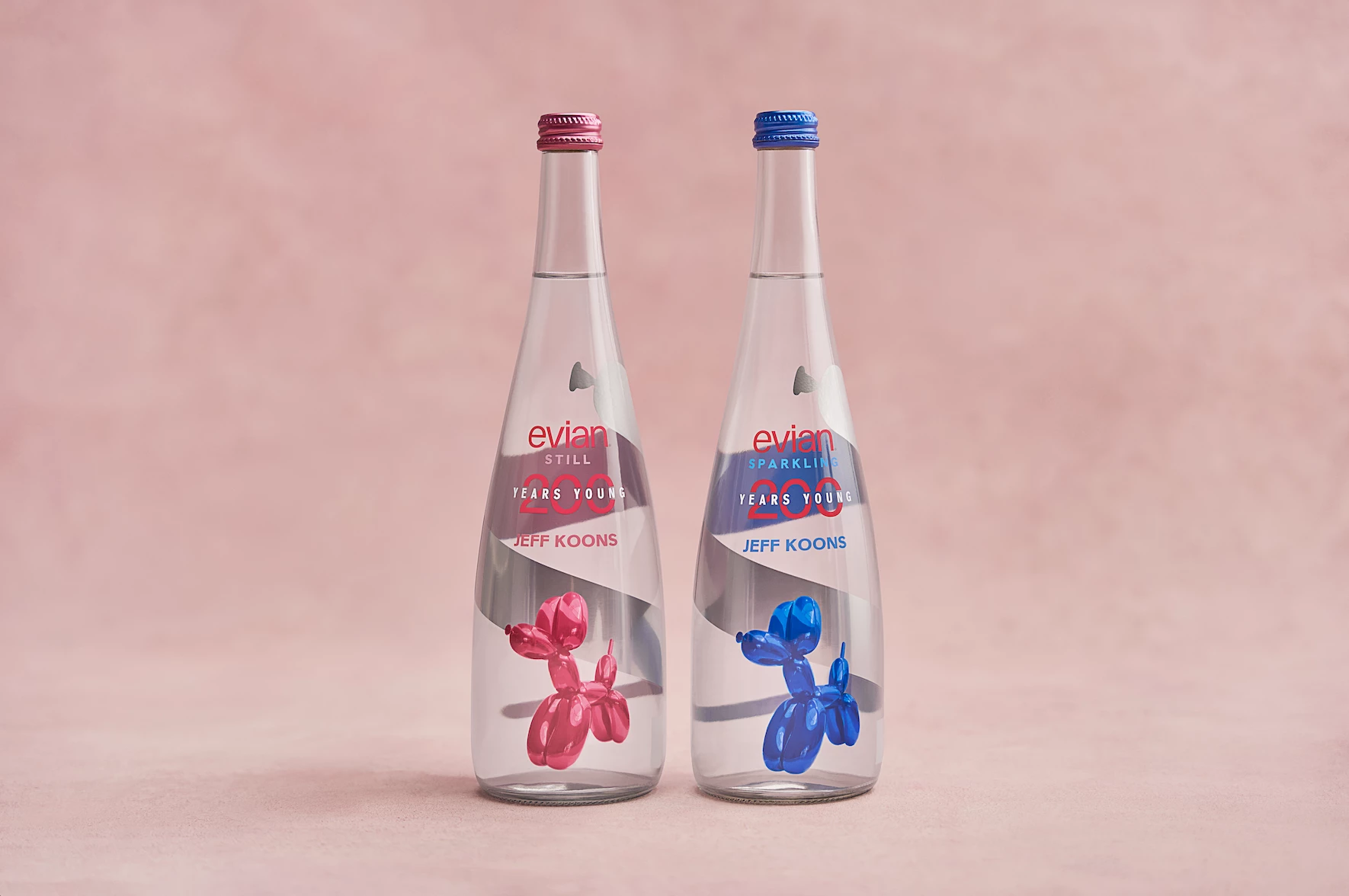 Limited-Edition Evial Still and Evian Sparkling | Source: Evian