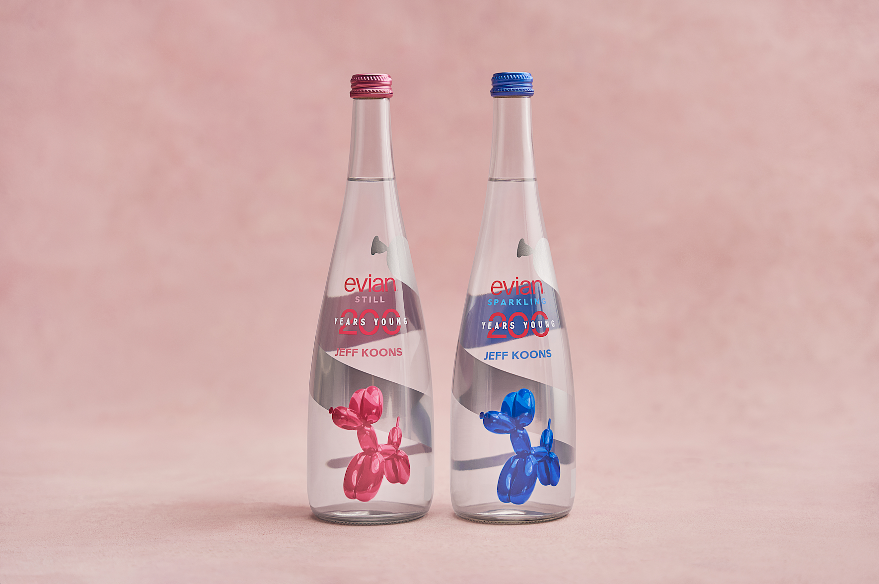 Limited-Edition Evial Still and Evian Sparkling | Source: Evian